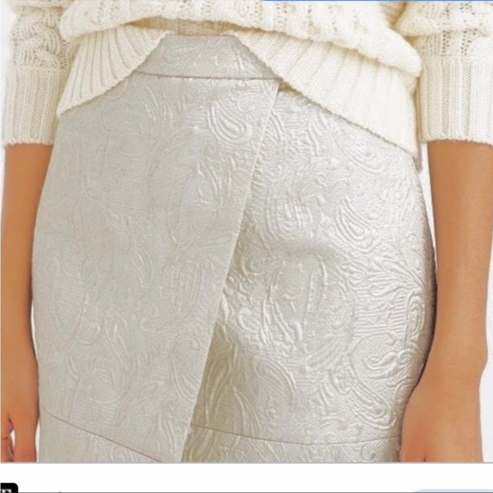 J. Crew Origami Wrap Skirt